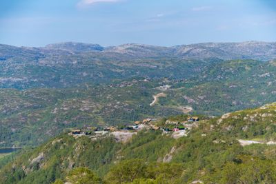 wooden houses in Norway
