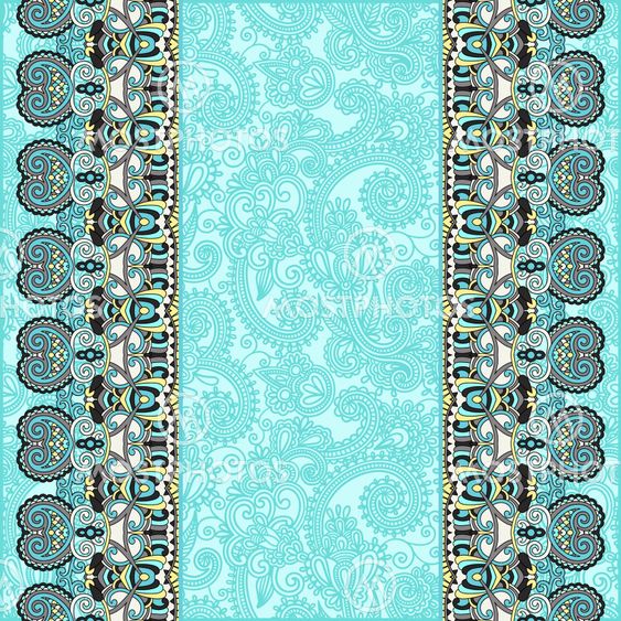 ornamental background with flower ribbon, stripe pattern, greeting card