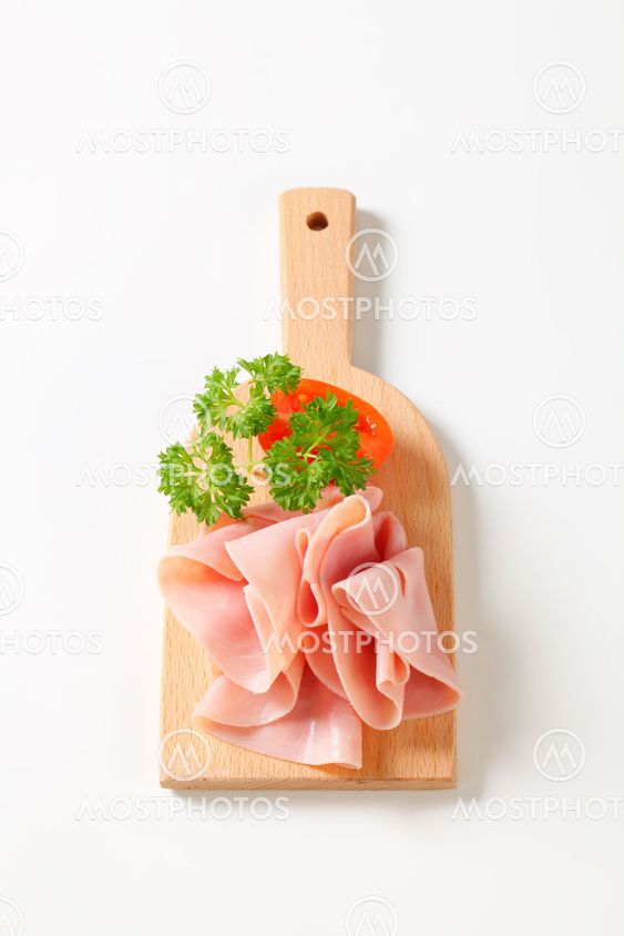 Sliced ham