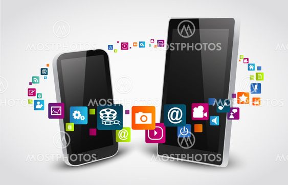 colorful applications icons
