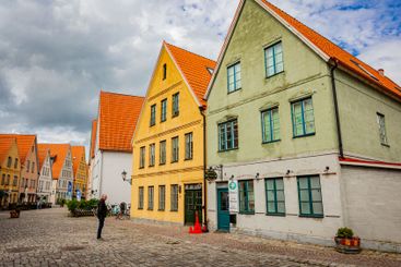 Medieval and Hansa inspired living area Jakriborg in...
