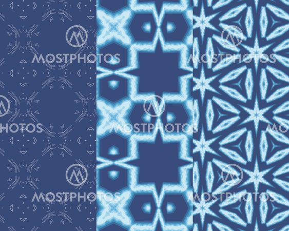 Set of seamless abstract pictures