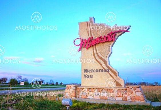 Minnesota welcomes you sign