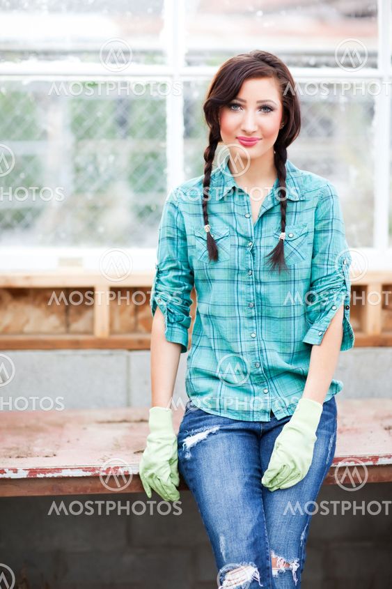Gardening woman