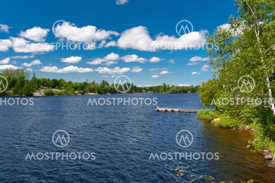 Beautiful lake of Toronto