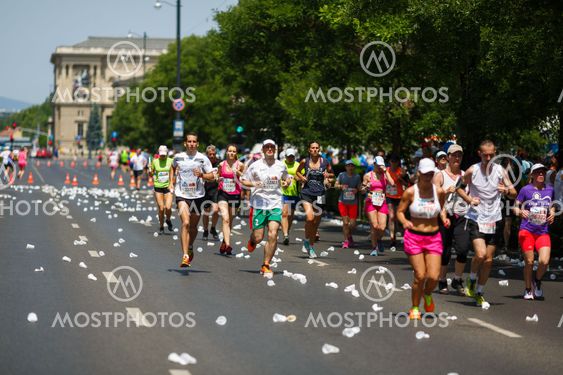 A charity marathon in Budapest