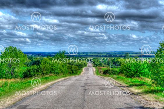 Road to horizon