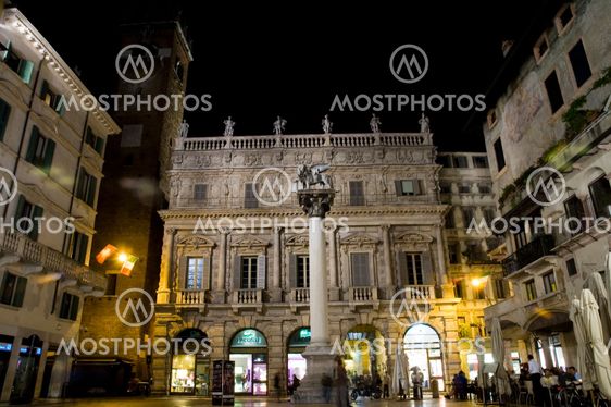 Verona at night