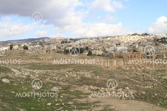 Oval Plaza,Jarash Jordan