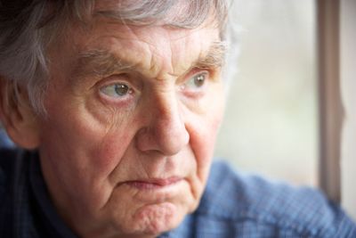 Portrait of senior man