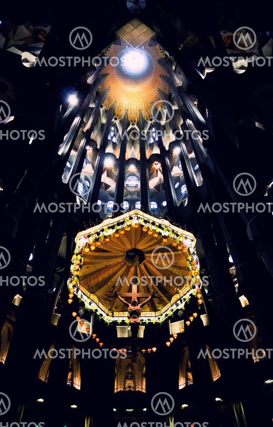 Sagrada Familia Crucifix