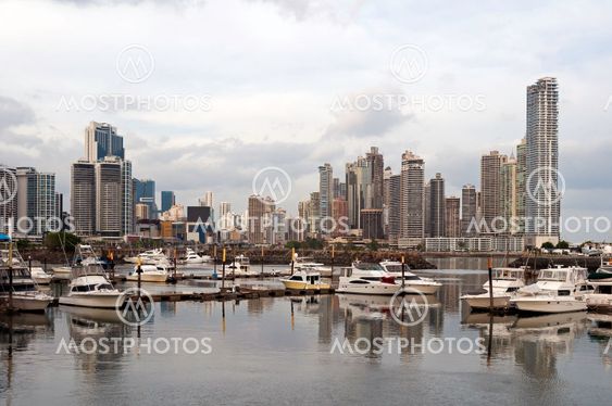 Panama City skyline, Panama.