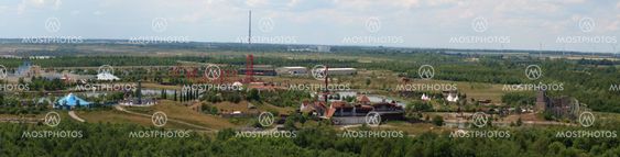 Panorama Theme park Belantis in Leipzig
