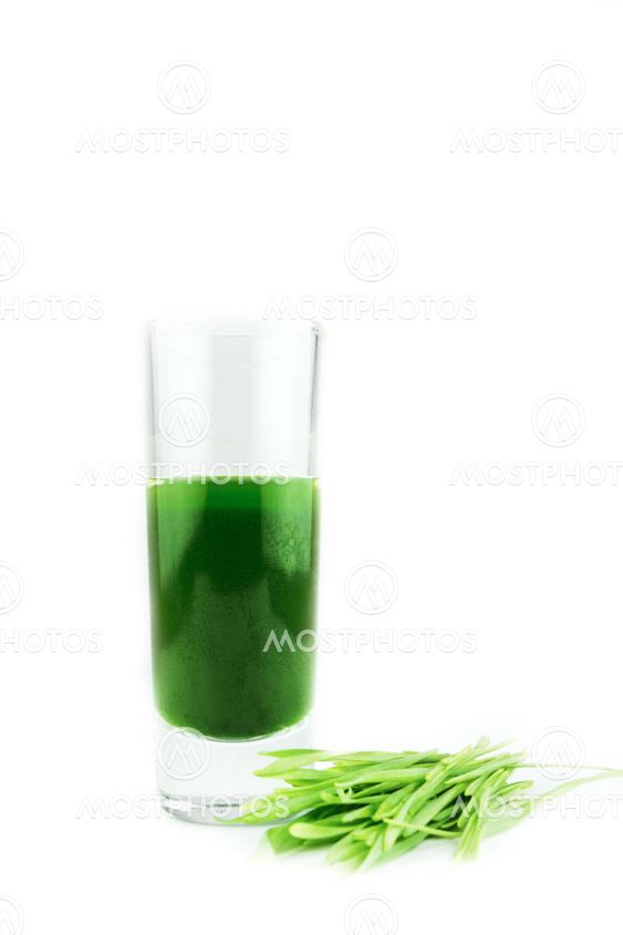 Wheatgrass juice