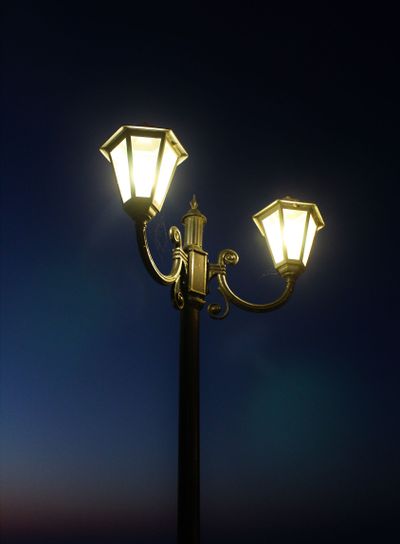 Mysig belysning på en restaurang