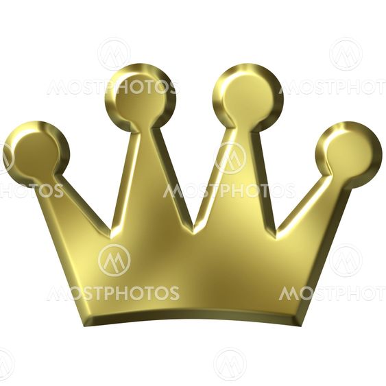 3D Golden Crown