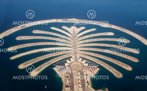 Jumeirah Palm Island udvikling i Dubai