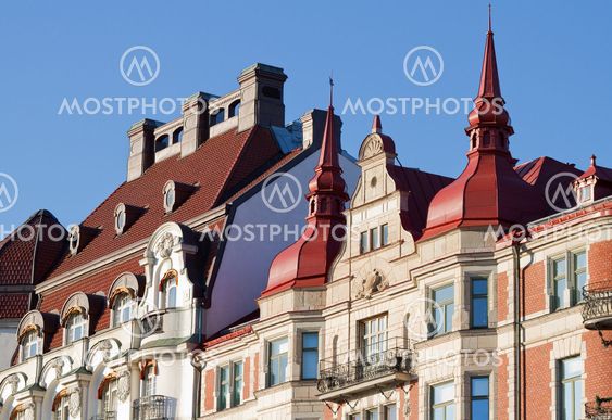Magnificent rooftops.