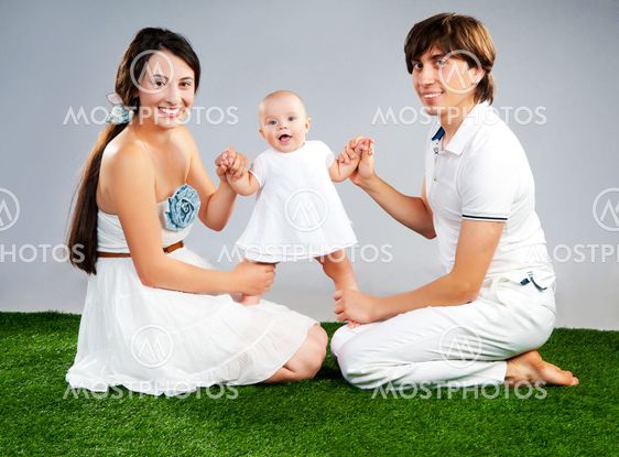 young family