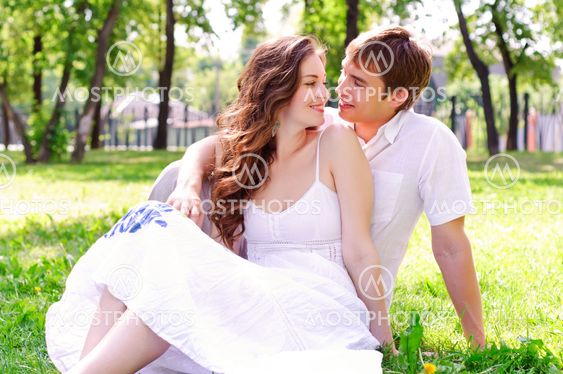 couple in the park
