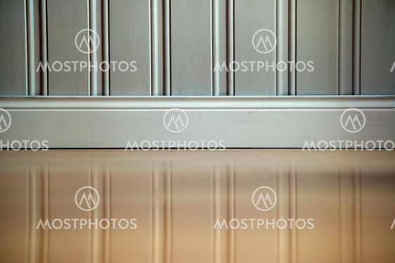 Wall on floor