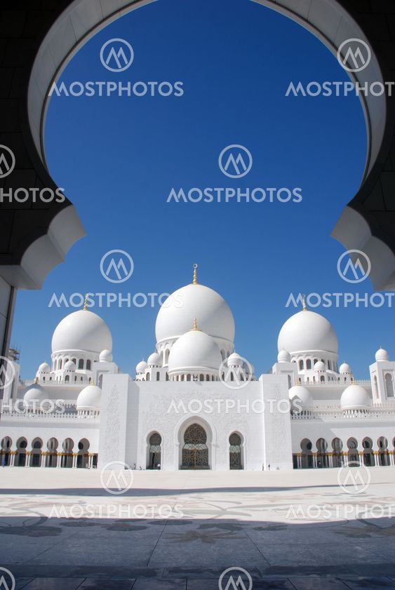 Main Entrance, Sheikh Zayed Mosque, Abu Dhabi
