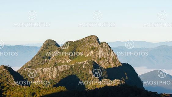 View from Doi Chiang Dao mountain