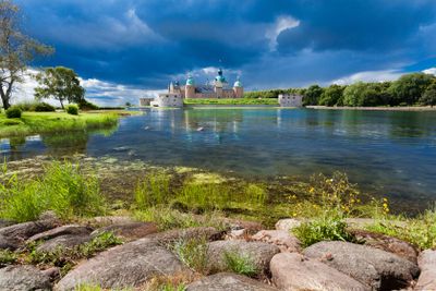Historical Kalmar castle in Sweden Scandinavia Europe....