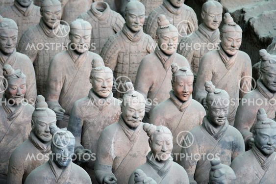 Chinese terracotta warriors