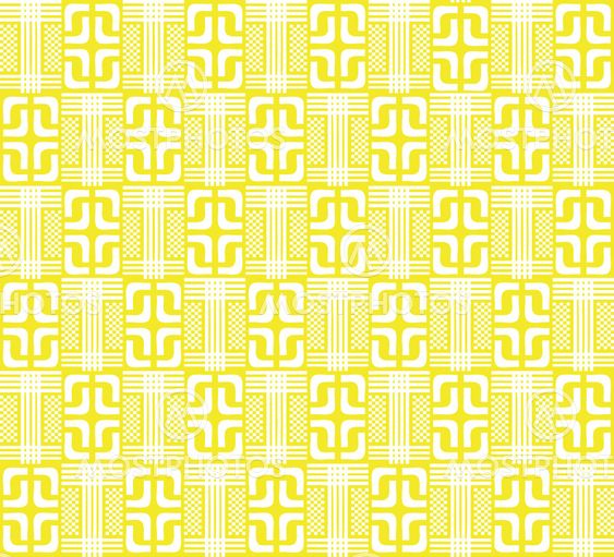 Yellow abstract geometric pattern for the background, (vector)