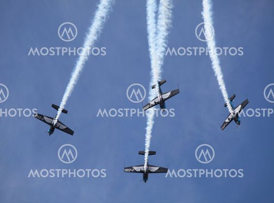 The Blades aerobatic team