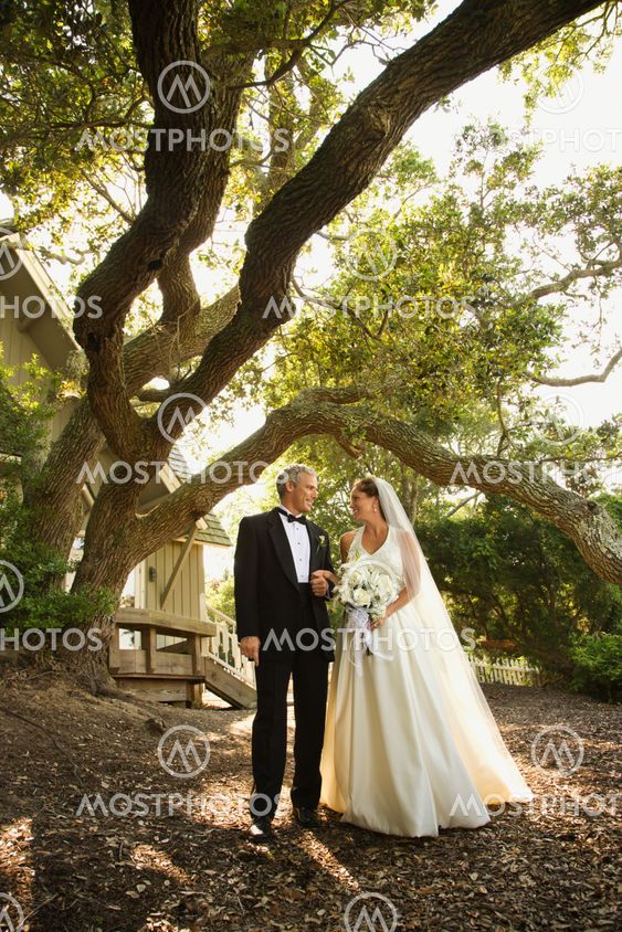 Bride and groom.