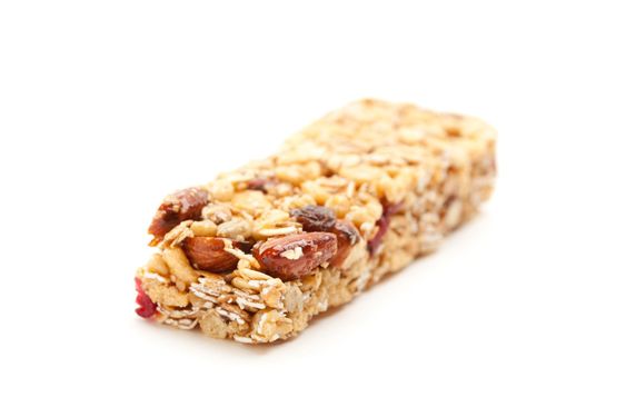 Granola Bar Isolated on White
