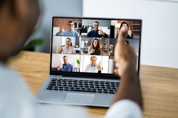 Online Video Conference Work Webinar