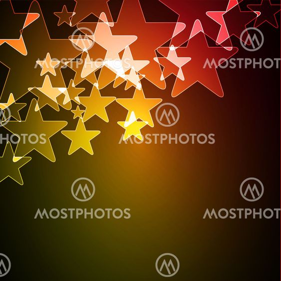Abstract background with stars