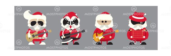 set of santa claus