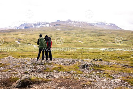 fjällvandring i svenska fjällen