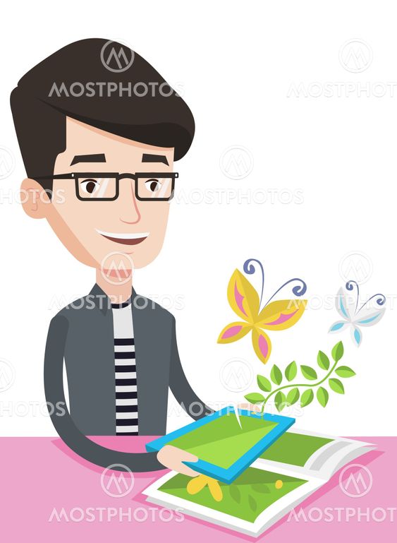Augmented reality vector illustration.