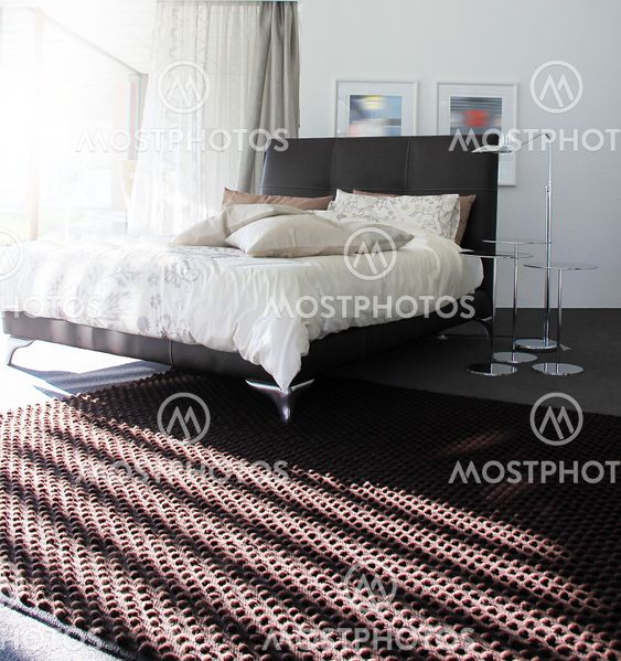 modern sleeping room