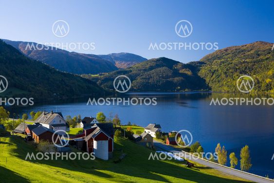 lake Granvin Vatne, Norway