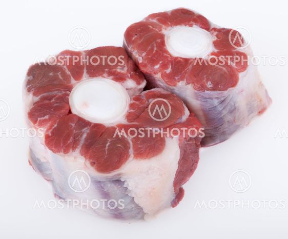Pieces meat from cattle