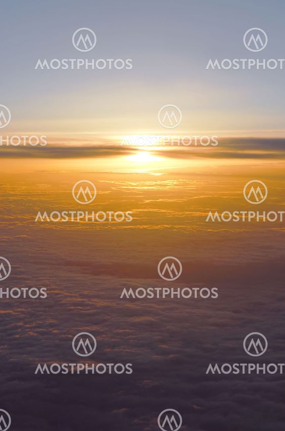 Above the clouds