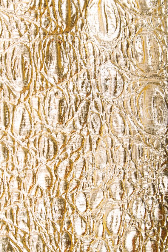 Abstract golden leather as background