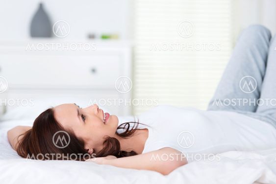 Relaxing woman