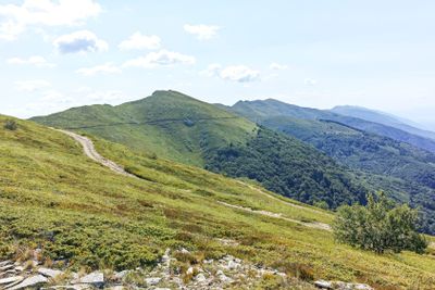 Summer landscape of Belasitsa Mountain, Bulgaria