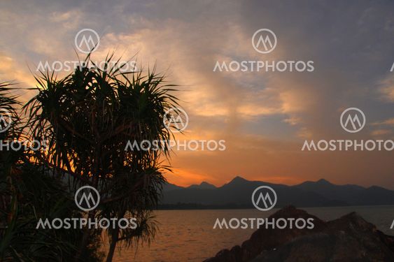 sunrise on the seaside