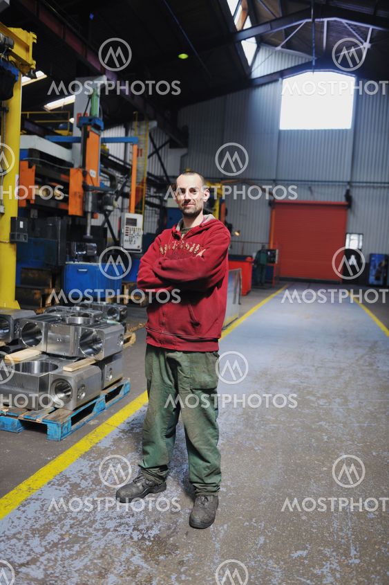 industry workers people in factory