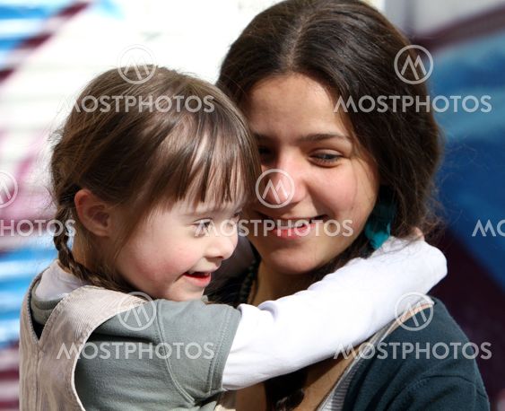 Happy family moments - Mother and child have a fun.