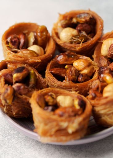 Delightful assortment of traditional pastry filled with...