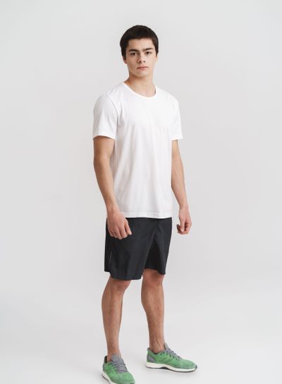 Full length portrait of a confident sportsman